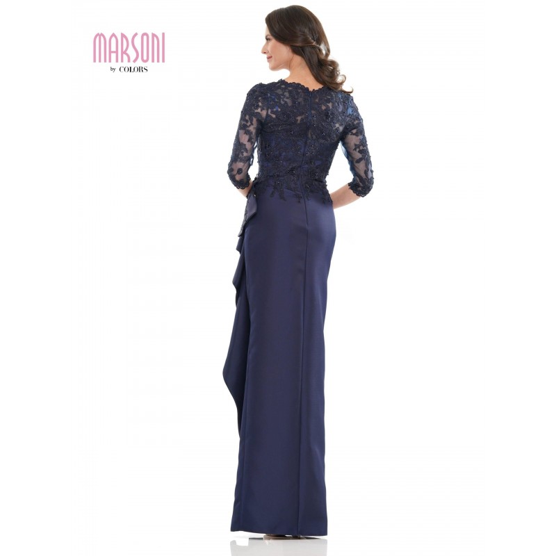 Marsoni Mother of the Bride Long Lace Dress 1134