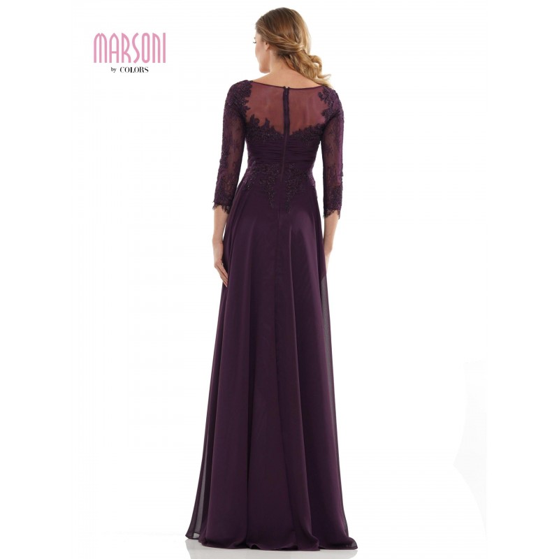Marsoni Chiffon Mother of the Bride Long Gown 1125