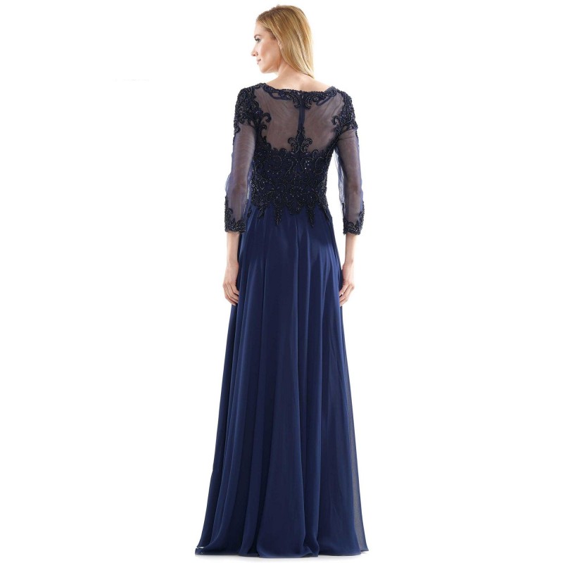 Marsoni Long Long Sleeve Mother of the Bide Gown 217