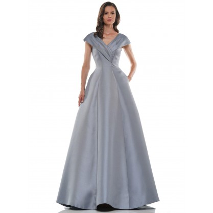 Marsoni Mother of the Bride Long Satin Gown 1085