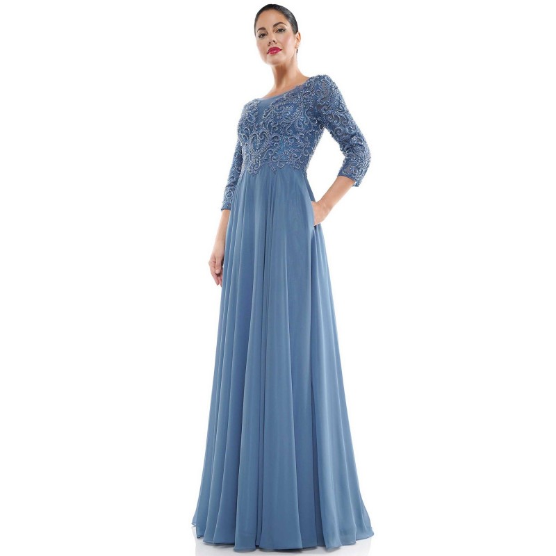 Marsoni Mother of the Bride A Line Long Dress 1052