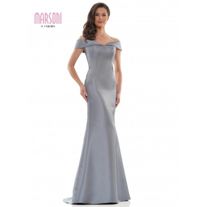 Marsoni Mother of the Bride Long Satin Dress 1003