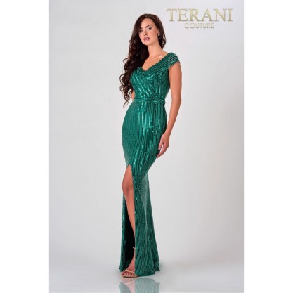Terani Couture Long Mother of  Bride Gown 2021M2980