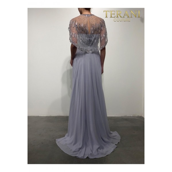 Terani Couture Long Formal Beaded Dress 2111M5295