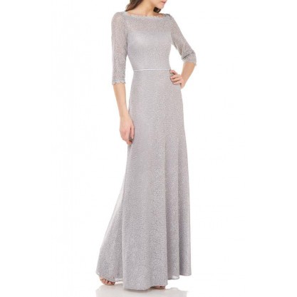 JS Collections Long Formal Long Sleeve Dress 867196