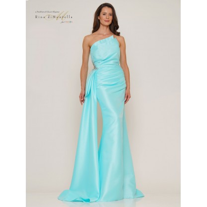Rina di Montella Long Strapless Formal Dress 2750