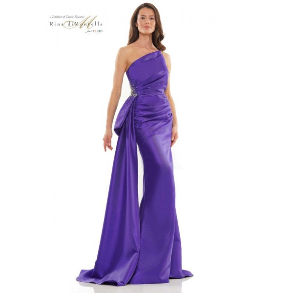 Rina di Montella Long Strapless Formal Dress 2750