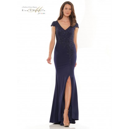 Rina di Montella Mother of the Bride Long Gown 2763