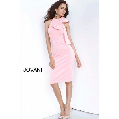 Jovani Short Cocktail Dress 68982 Pink