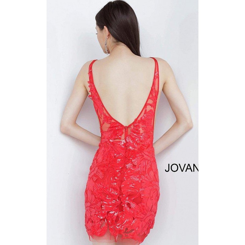 Jovani Short Cocktail Prom Dress 4552