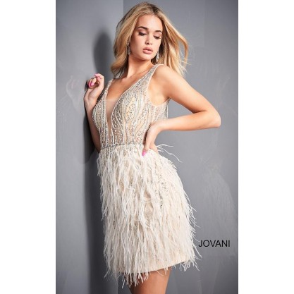 Jovani Prom Short Sleeveless Homecoming Dress 04619