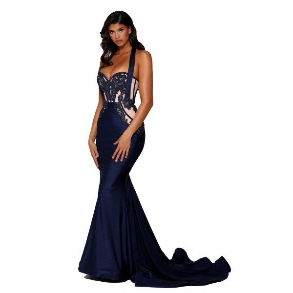 Portia and Scarlett Long Formal Prom Dress PS6301