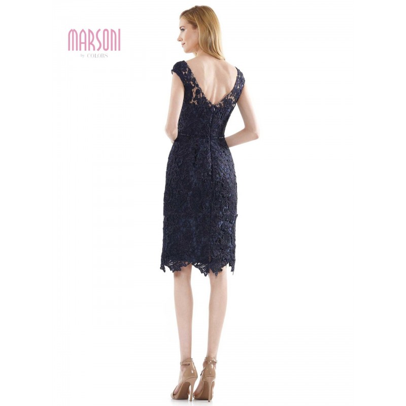 Marsoni Mother of the Bride Lace Short Dress 1103