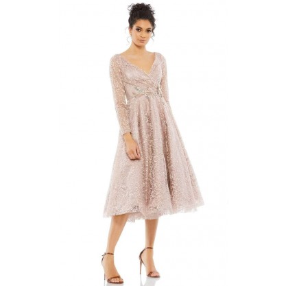 Mac Duggal Long Sleeve Lace Dress 11218 Sale